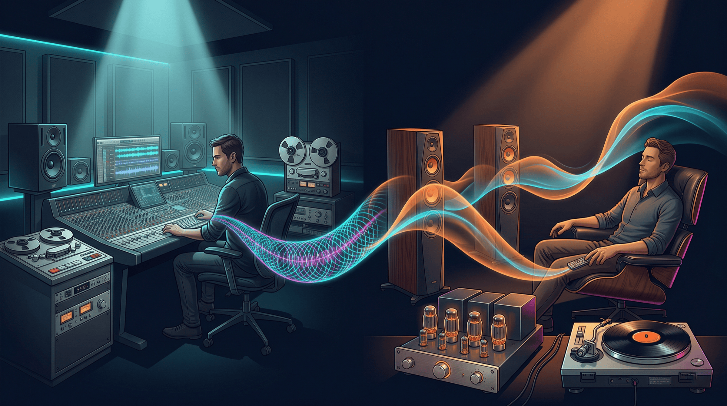 프로 오디오와 하이파이 오디오