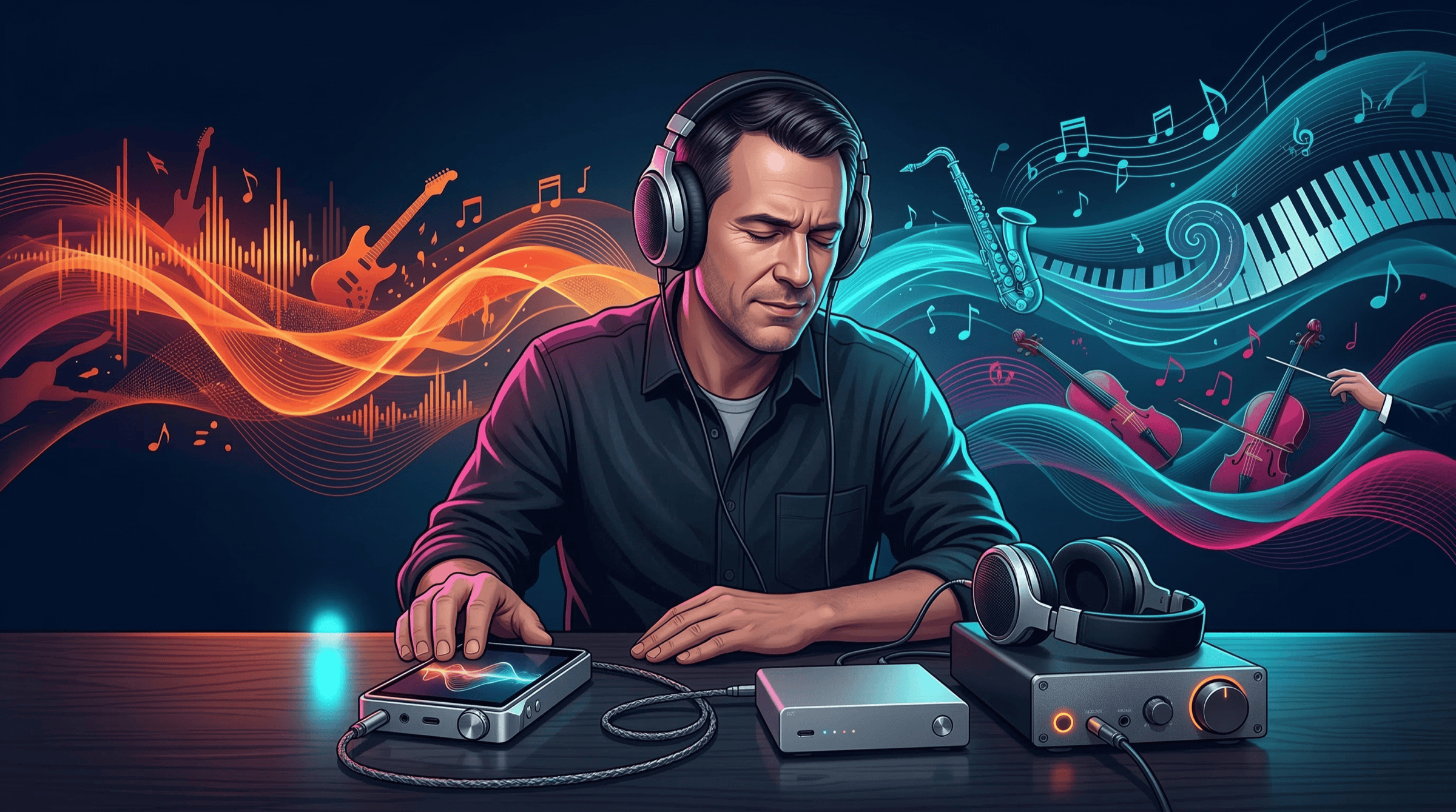 장르별 청취 포인트를 비교 청음하는 실전 환경