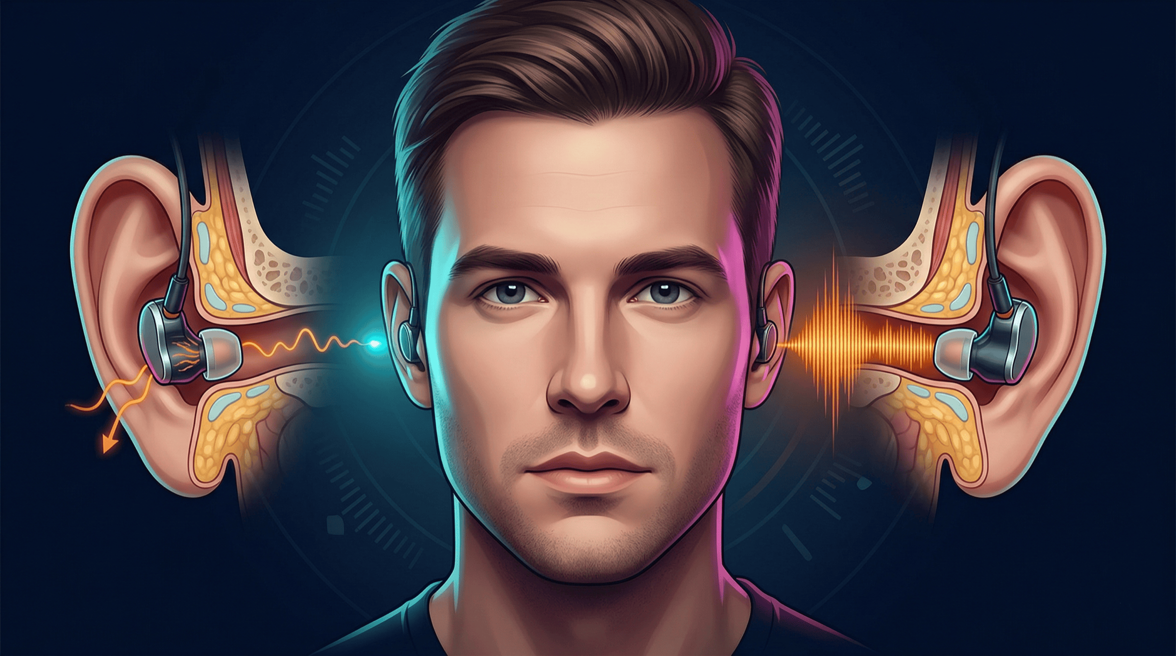 IEM 실링과 착용 깊이에 따른 음향 변화 비교